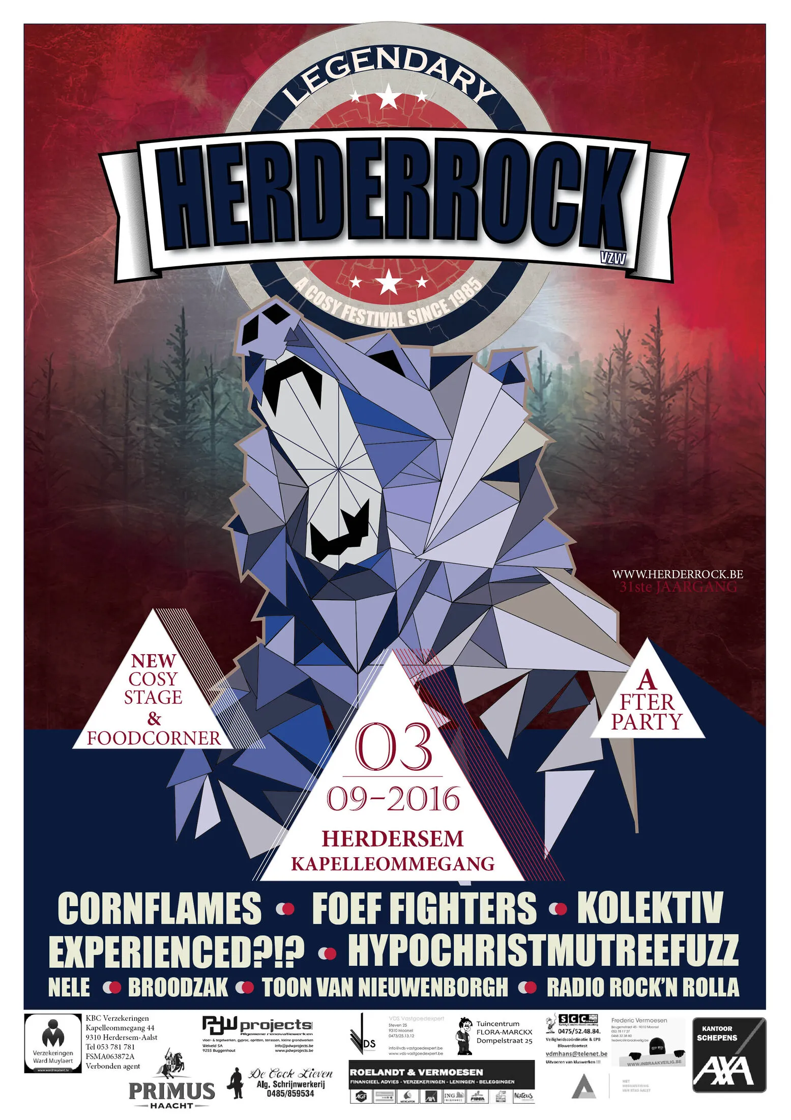 Herderrock affiche 2016