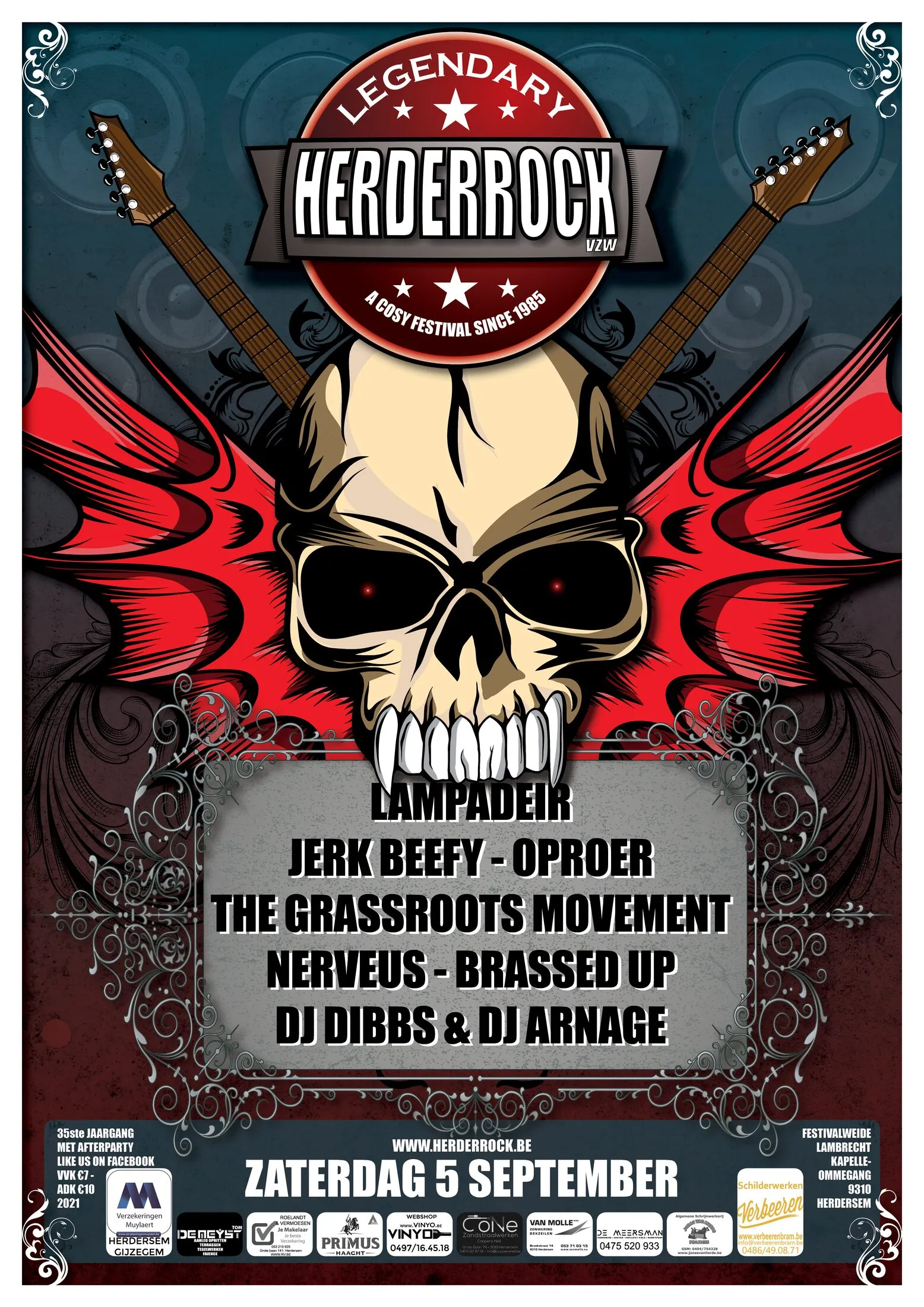 Herderrock affiche 2021