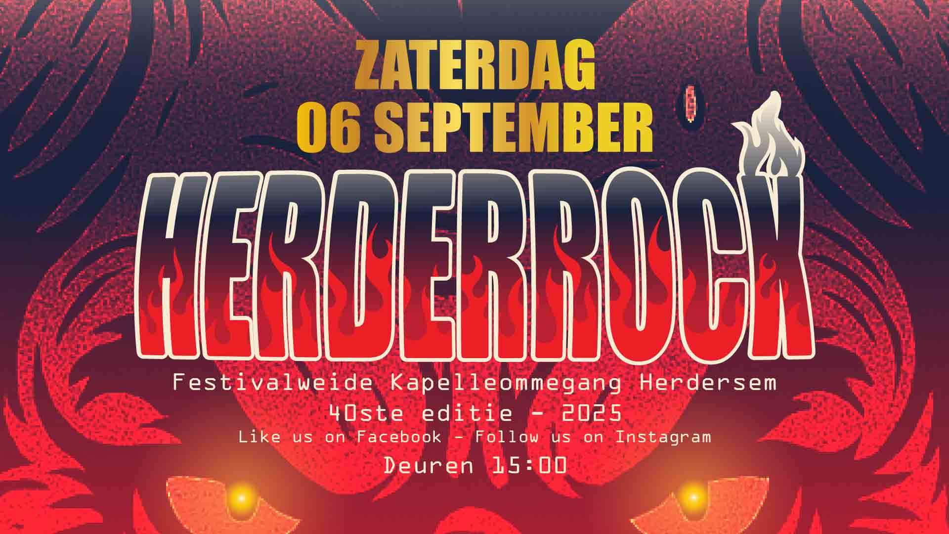 Herderrock zaterdag 31 augustus 2024